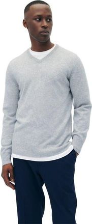 Naadam The Original Cashmere V-Neck Sweater in Cement at Nordstrom, Size Xx-Large