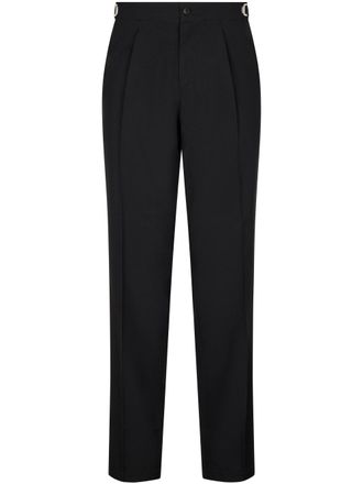 Cellar Door Tailored Black Trousers with Straight Leg