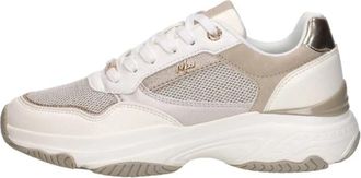 Mexx Radja Pax Sneakers Laag - Dames - Sneakers - Veelkleurig - 39 EU - Leer - Schoenen