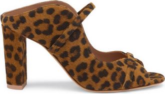 Malone Souliers Norah 85 Leopard-print Suede Heeled Sandals - 40 (IT40 / UK7)
