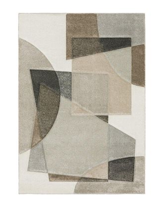 Style Haven Stylehaven Calypso Geometric Shapes Power-Loomed Area Rug