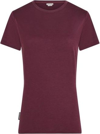 Icebreaker Merino 150 Tech Lite III S/S Tee Merinoshirt f&uuml;r Damen | rot