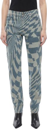 Stella McCartney Blue Skinny High Rise Jeans