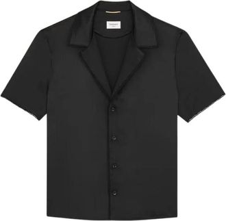 Saint Laurent Shirts, female, Black, Size: L SL E26 Shirt