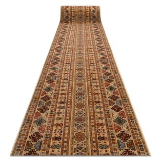 RugsX Rugsx - Alfombra De Pasillo Keshan 7684/53555 Oriental Beige / Terracota 90cm Beige 90x1050 Cm