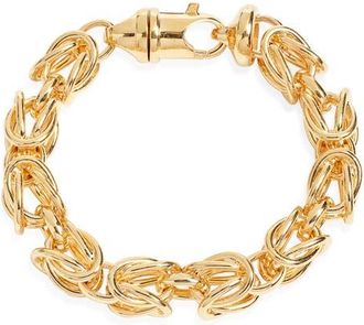 Toteme Byzantine Chain Bracelet in Gold at Nordstrom, Size 6.5 In
