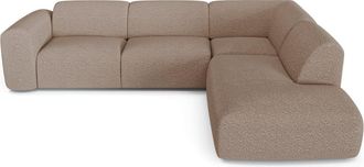 Sia Home Sof&aacute; cama 5 plazas gran derecho boucl&eacute; topo