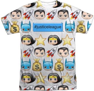 Gildan DC Comics Hashtag Short Sleeve Adult Poly Crew Tee / T-Shirt