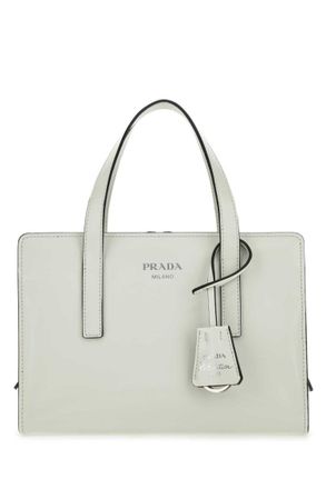 Prada White Re-Edition 1995 Satchel Bag