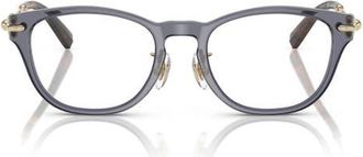 Tiffany & Co. 48mm Small Pillow Optical Glasses in Violet at Nordstrom