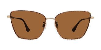 Privé Revaux PURR/S 7J8/SP Womens Sunglasses Gold Size 59