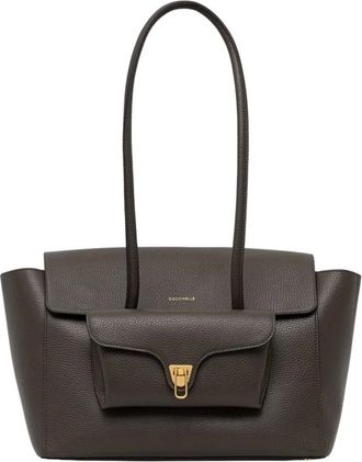 Coccinelle Double Beat Shopper - Bags - Mujer - Verde - ONE SIZE