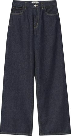 Carhartt Work in Progress Jane Pant - Dames - Loose Fit Jeans - Blauw - W29 - Katoen - Jeans