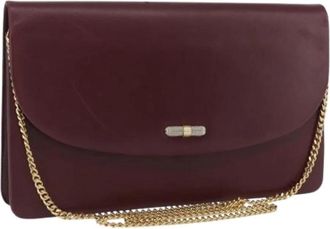 Dior Pre-owned Vintage Schoudertas - Dames - Vintage Clutch - Rood - ONE Size - Leer - Vintage