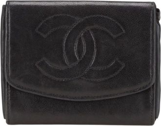 Chanel Leather Coin Purse/Coin Case (Pre-Owned)