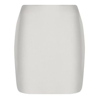 Fabiana Filippi Dames, Rokken, Beige, Maat: XS Wol