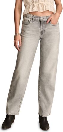 Lucky Brand The Baggy Tapered Straight Leg Jeans in Bodacious Wash at Nordstrom, Size 25 X 31