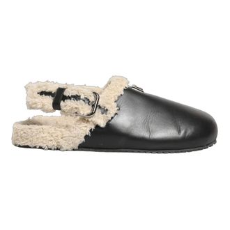 Dolce & Gabbana Clogs, female, Blue, Size: 13 US Flats Sandals