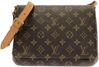 Louis Vuitton Pre-owned Monogram Schoudertas - Dames - Vintage Schoudertas - Bruin - ONE Size - Vintage