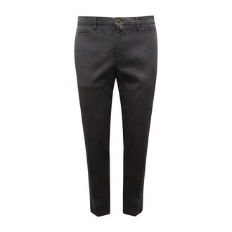 BRIGLIA 1949 Broeken, Heren, Blauw, S, Katoen, Bg 05 Slim Fit Broek