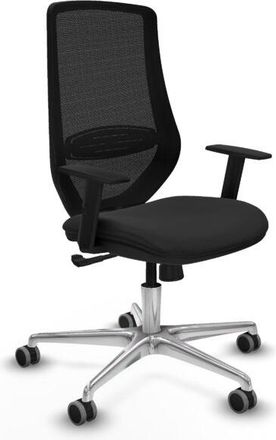 Piqueras y Crespo Piqueras Y Crespo Mardos Sincro Silla De Oficina Negra