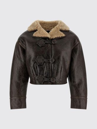 Etro Giacca Etro in pelle e shearling