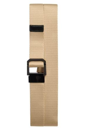 Open Edit Dax Web Belt in Tan at Nordstrom, Size 36