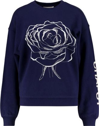 Fab By Fabienne Chapot Luna Sweater - Dames - Sweatshirts - Blauw - S - Katoen - Hoodies & sweatvesten