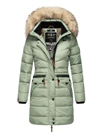 Navahoo Dames Winterjas Paula - Extra Warm, Waterafstotend & Met Afneembare Bontkraag