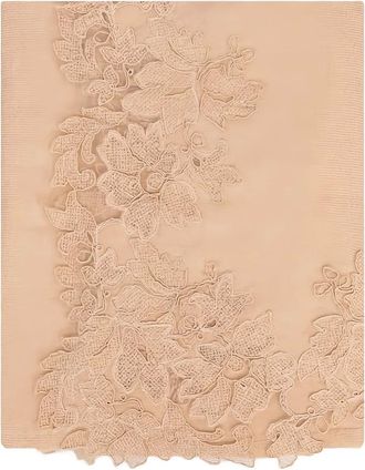 Ermanno Scervino floral-lace scarf - women - Cashmere - One Size - White
