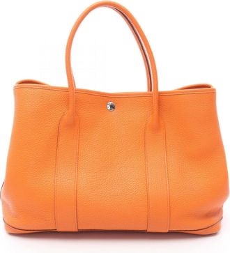 Hermès Orange Negonda Leather Tote Bag (Pre-Owned)