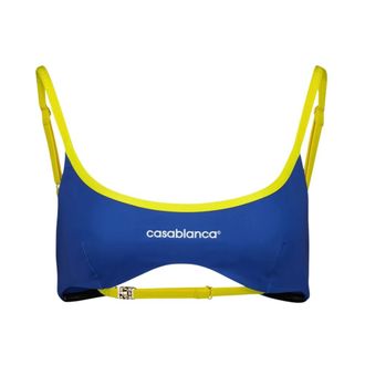 Casablanca Bikinis, female, Blue, S, Bikini Top