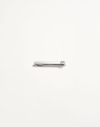 Valentino Garavani Valentino Garavani VLogo Signature Metal Tie Clip