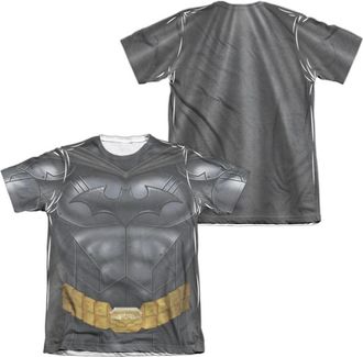 Gildan Batman Athletic Uniform (Front/Back Print) Adult Poly/Cotton Short Sleeve Tee / T-Shirt