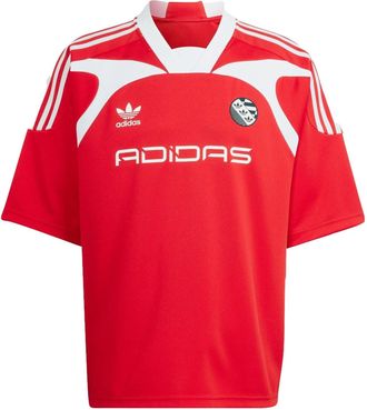 adidas Originals Adilenium Oversized Short Sleeve Red IW3637