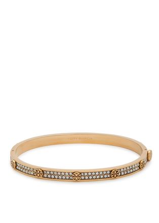 Tory Burch Icon Pav&eacute; Bracelet - Gold - M