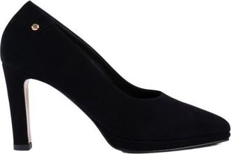 Stinaa.J Isa Orthopedic Pointed Toe Pumps in Black Suede at Nordstrom, Size 39.5