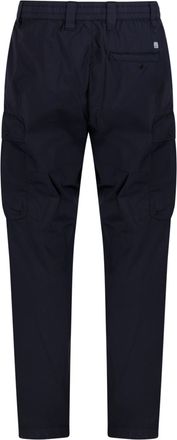 C.P. Company Mens Cargo Trousers Lens Total Eclipse Cotton Polyamide Elastane