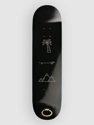 Blue Tomato All You Need Is Gold 8.0 Skateboard Deck zwart
