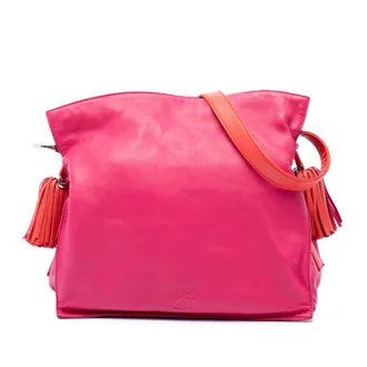 Loewe Pre-owned Loewe Bicolor Nappa Flamenco Tassel 30 Crossbody Ladies EG8FFEOCICPPTSHK