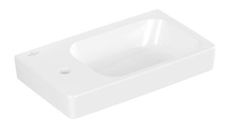Villeroy & Boch Architectura - Lavabo 48x28 Cm, Con Rebosadero, Agujero Para Grifo A La Izquierda, Blanco Alpino 43854801