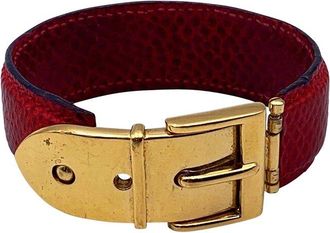 Gucci Vintage Leather Bracelet (Authentic Pre-Loved)