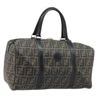 Fendi Pre-owned Weekend Bags, female, Black, Size: ONE SIZE Pre-owned Boston Bag
