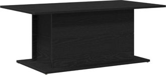 vidaXL Vidaxl - Coffee Table Black oak 102 x 55.5 x 40 cm Engineered wood