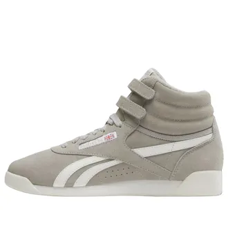 Reebok (WMNS) Reebok Freestyle Hi Shoes Escape Grey Chalk Chalk 100258943