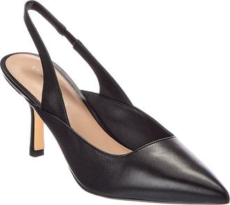 Stuart Weitzman Zuri 75 Leather Slingback Pump
