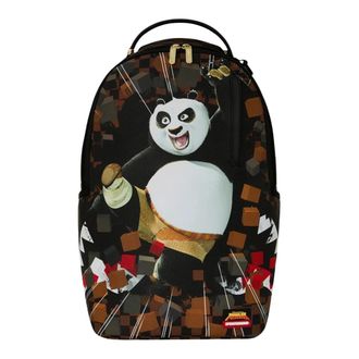 Sprayground Kung FU Panda PO Checker Karate Kick - Bags - unisex - Negro - ONE SIZE