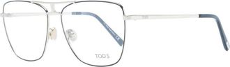 Tod's Zwarte Aviator Stijl Optische Bril - Dames - Brillen - Zwart - ONE Size - Accessoires