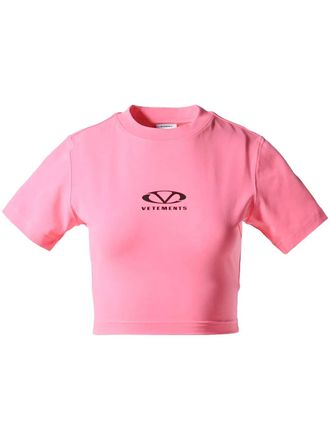 VETEMENTS cotton t-shirt - Pink