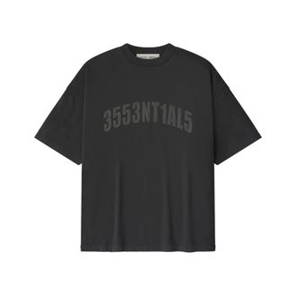 Fear of God T-Shirts, male, Gray, Size: 2XL 90s Short-Sleeve Tee